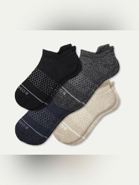 Bombas Women’s Merino Wool Blend Ankle Socks 4-Pack Size S 4-7.5 NWT